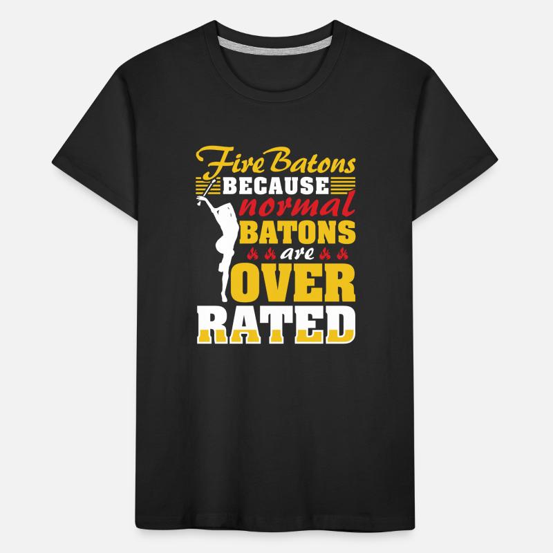 Dancing Vortex Dance School Fire Stick Dancer Kids' Premium Organic T-Shirt