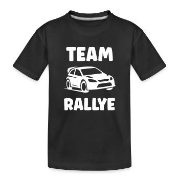 rallye - T-shirt bio Premium Enfant - noir - Devant