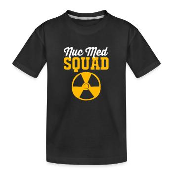 Médecine nucléaire nucléaire Radiologie atomique - T-shirt bio Premium Enfant - noir - Devant