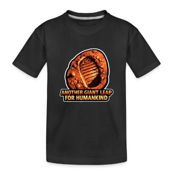 Allons sur Mars. Mission d’exploration de Mars - T-shirt bio Premium Enfant - noir - Devant
