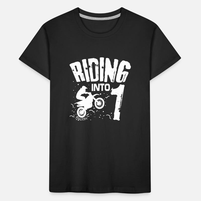Riding Into 2021 Kids' Premium Organic T-Shirt