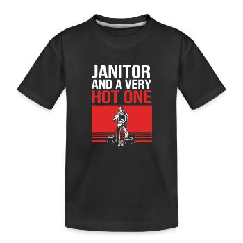 gardien - T-shirt bio Premium Enfant - noir - Devant