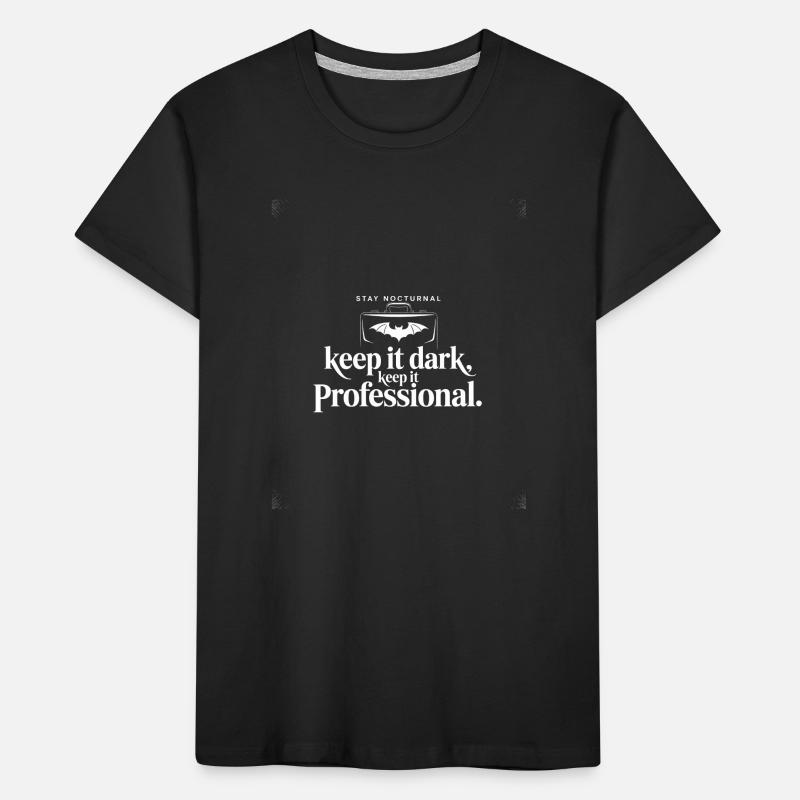 Nächtliche berufliche Ethos Kinder Premium Bio T-Shirt