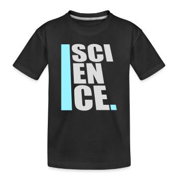 Déclaration scientifique : Déclaration sur l’éducation des nerds - T-shirt bio Premium Enfant - noir - Devant