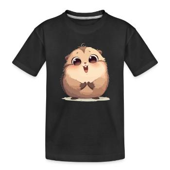 Marmottes Marmotte - T-shirt bio Premium Enfant - noir - Devant