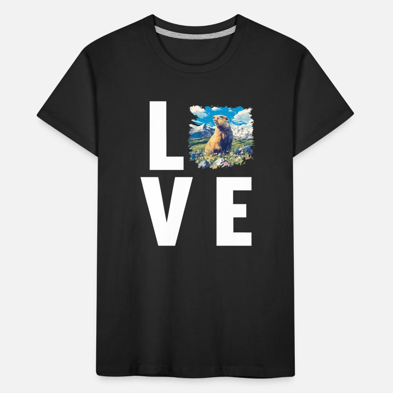 Marmots Groundhog Kids' Premium Organic T-Shirt