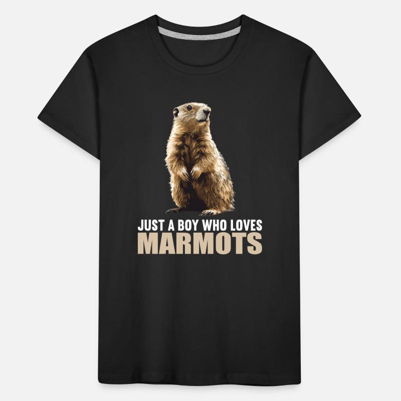 Marmots Groundhog Kids' Premium Organic T-Shirt
