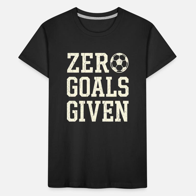 Zero Goals Given Kids' Premium Organic T-Shirt