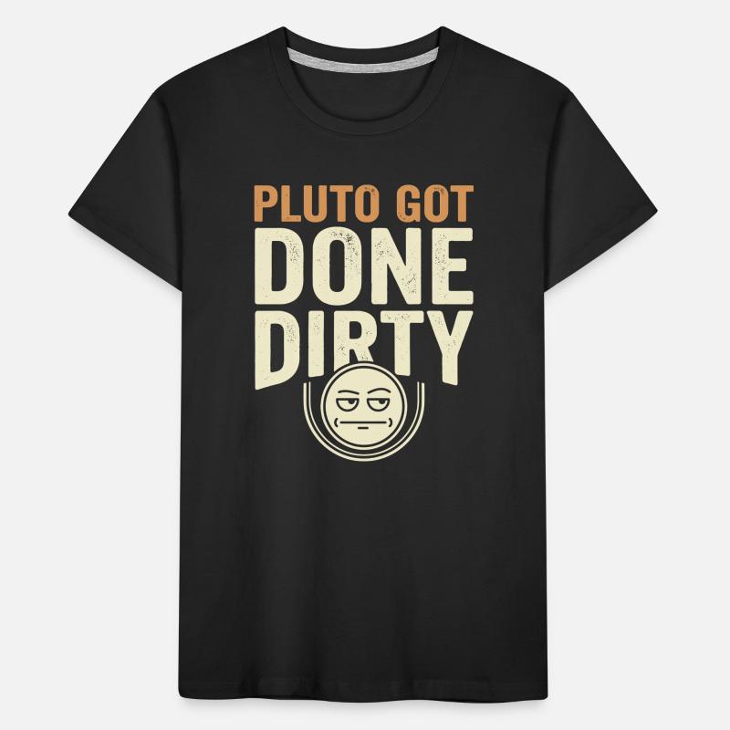 Pluto Justice for Pluto Never forget Pluto Kids' Premium Organic T-Shirt