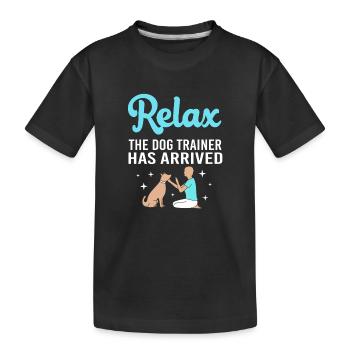 Dresseur - T-shirt bio Premium Enfant - noir - Devant