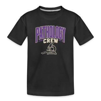 Semaine du laboratoire de pathologie, Diagnostic, - T-shirt bio Premium Enfant - noir - Devant