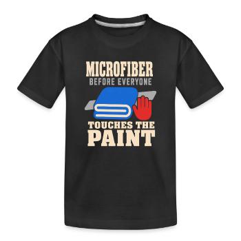 Detaileur de garage Detailing de voitures Detailer de voitures - T-shirt bio Premium Enfant - noir - Devant