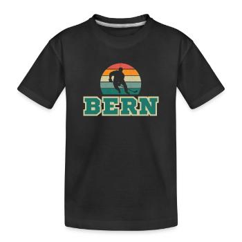 Berne, ma ville ! - T-shirt bio Premium Enfant - noir - Devant