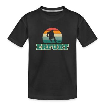 Erfurt, ma ville ! - T-shirt bio Premium Enfant - noir - Devant