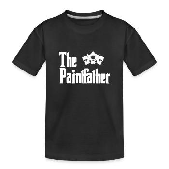Autolackierer Fahrzeuglackierer KfZ Lackierer - Kinder Premium Bio T-Shirt - Schwarz - Vorne