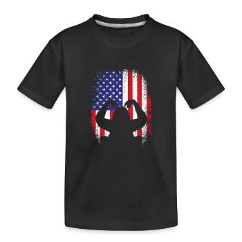 Orang-outan - T-shirt bio Premium Enfant - noir - Devant