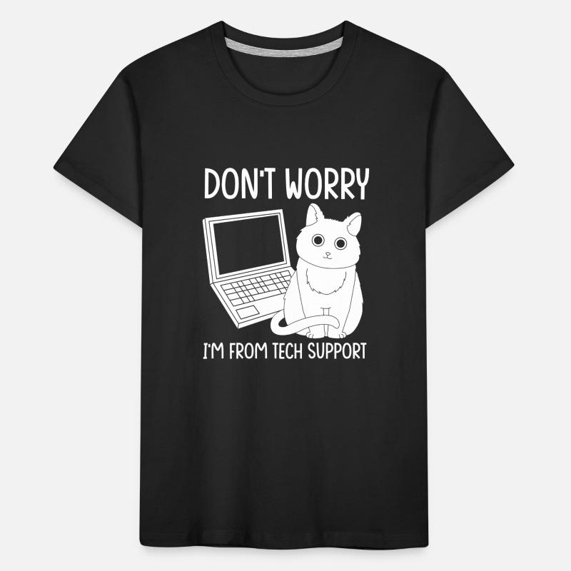 Tech Support Kids' Premium Organic T-Shirt