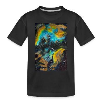 Galaxy Nebula NGC 5189 Galaxie Nebel Nerd Astro - Kids' Premium Organic T-Shirt - black - Front