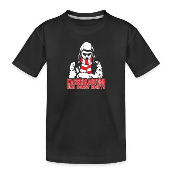 Kaiserslautern und sonst nichts - Kinder Premium Bio T-Shirt - Schwarz - Vorne