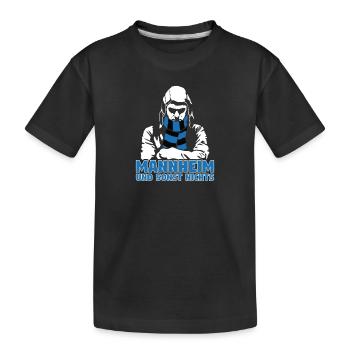 Mannheim und sonst nichts - Kinder Premium Bio T-Shirt - Schwarz - Vorne
