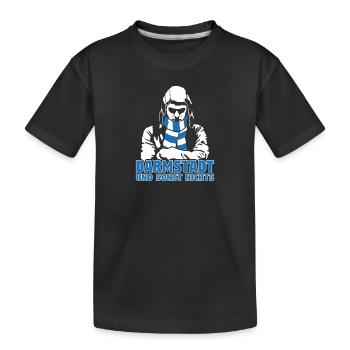 Darmstadt und sonst nichts - Kinder Premium Bio T-Shirt - Schwarz - Vorne