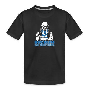 Bochum und sonst nichts - Kinder Premium Bio T-Shirt - Schwarz - Vorne