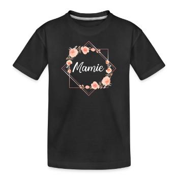 Mamie - T-shirt bio Premium Enfant - noir - Devant