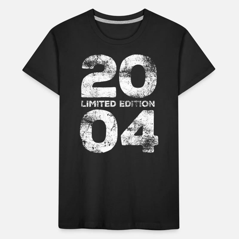 Limited Edition 2004, 20. Geburtstag Geschenk Kinder Premium Bio T-Shirt