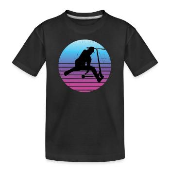 Stunt Scooter Men's Scooter Scooter Scooter St - T-shirt bio Premium Enfant - noir - Devant