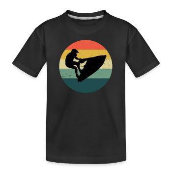 Jet Ski Hommes Jet Ski Femmes Jetski - T-shirt bio Premium Enfant - noir - Devant