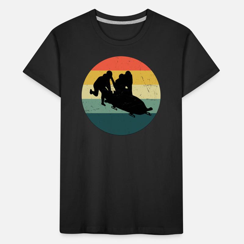 Men's Bobsleigh Run Women's Bob Bob Two-man Bob Kids' Premium Organic T-Shirt