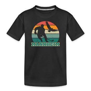 Mannheim, ma ville ! - T-shirt bio Premium Enfant - noir - Devant