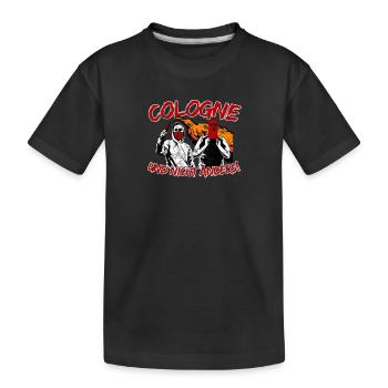 Cologne und nicht anders UPDATE - Kinder Premium Bio T-Shirt - Schwarz - Vorne