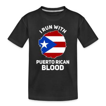 Porto Rico - T-shirt bio Premium Enfant - noir - Devant