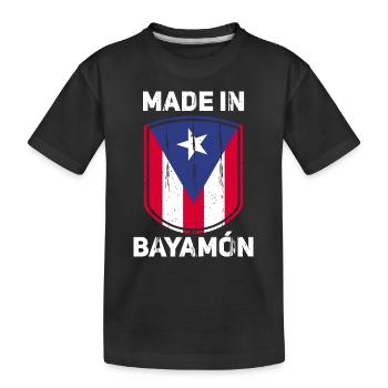 Porto Rico - T-shirt bio Premium Enfant - noir - Devant