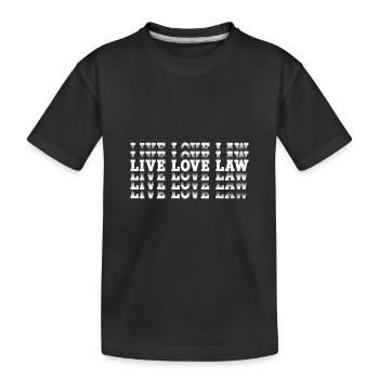 Anwalt - Kinder Premium Bio T-Shirt - Schwarz - Vorne