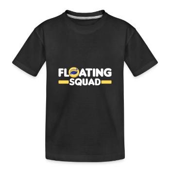 Wildwasser Rafting | Paddeln Schlauchboot Geschenk - Kinder Premium Bio T-Shirt - Schwarz - Vorne