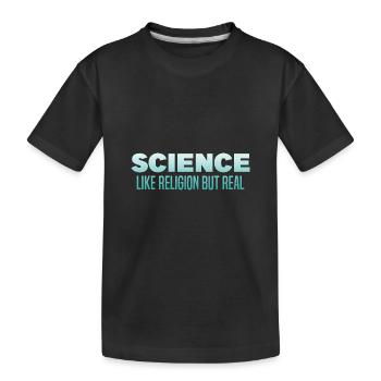Athéisme - T-shirt bio Premium Enfant - noir - Devant