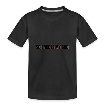 Atheismus - Kinder Premium Bio T-Shirt - Schwarz - Vorne