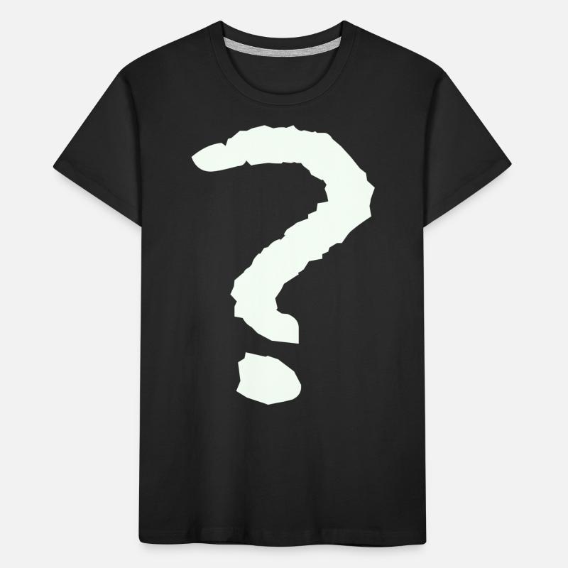 Points d’interrogation T-shirt bio Premium Enfant