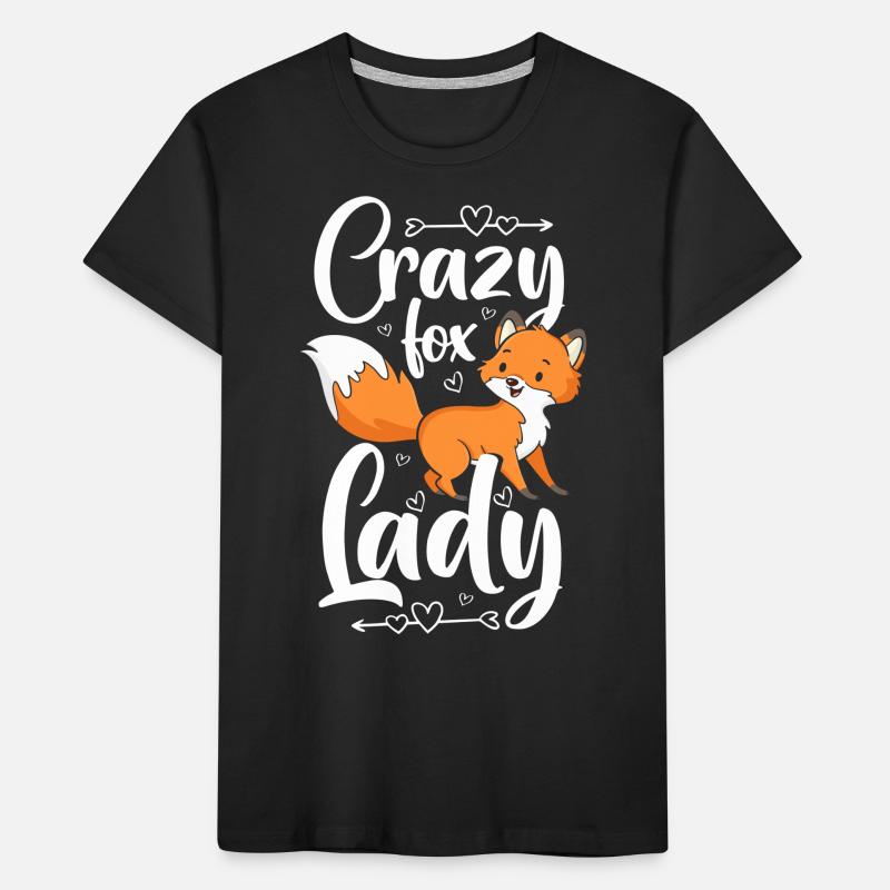Fox Foxes Kids' Premium Organic T-Shirt