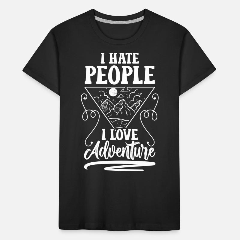 Sarcasm Crowd Aversion Common Kids' Premium Organic T-Shirt