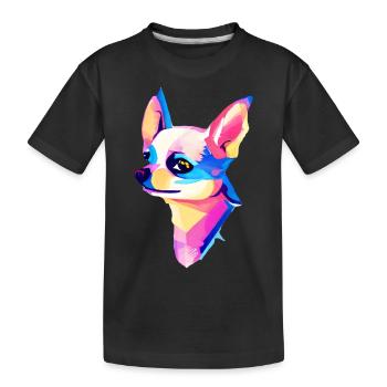 Chihuahua Dog Owner Dog Dog Owner - Kids' Premium Organic T-Shirt - black - Front
