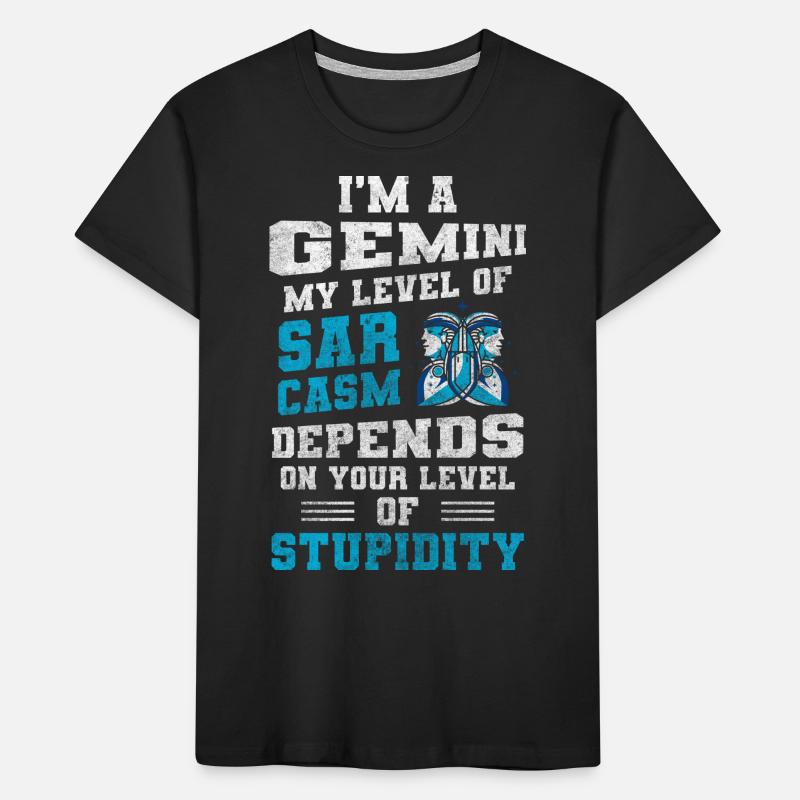 Sternzeichen Tierkreiszeichen Element Kinder Premium Bio T-Shirt