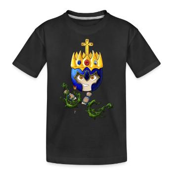 Les Quatre Cavaliers de l’Apocalypse - Conquête - T-shirt bio Premium Enfant - noir - Devant