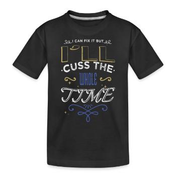 Cadeau de mécanicien de compagnie aérienne idée de cadeau génial - T-shirt bio Premium Enfant - noir - Devant