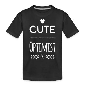 Babysprüche - BABY - Kinder Premium Bio T-Shirt - Schwarz - Vorne