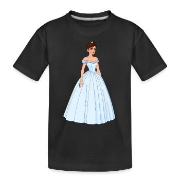 Princess Victoire - T-shirt bio Premium Enfant - noir - Devant