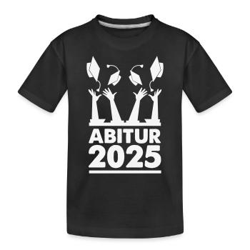 Abitur 2025 - T-shirt bio Premium Enfant - noir - Devant