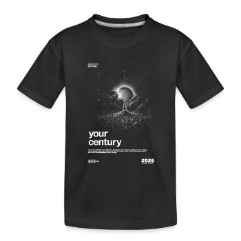 Your Century Explosion - Kinder Premium Bio T-Shirt - Schwarz - Vorne